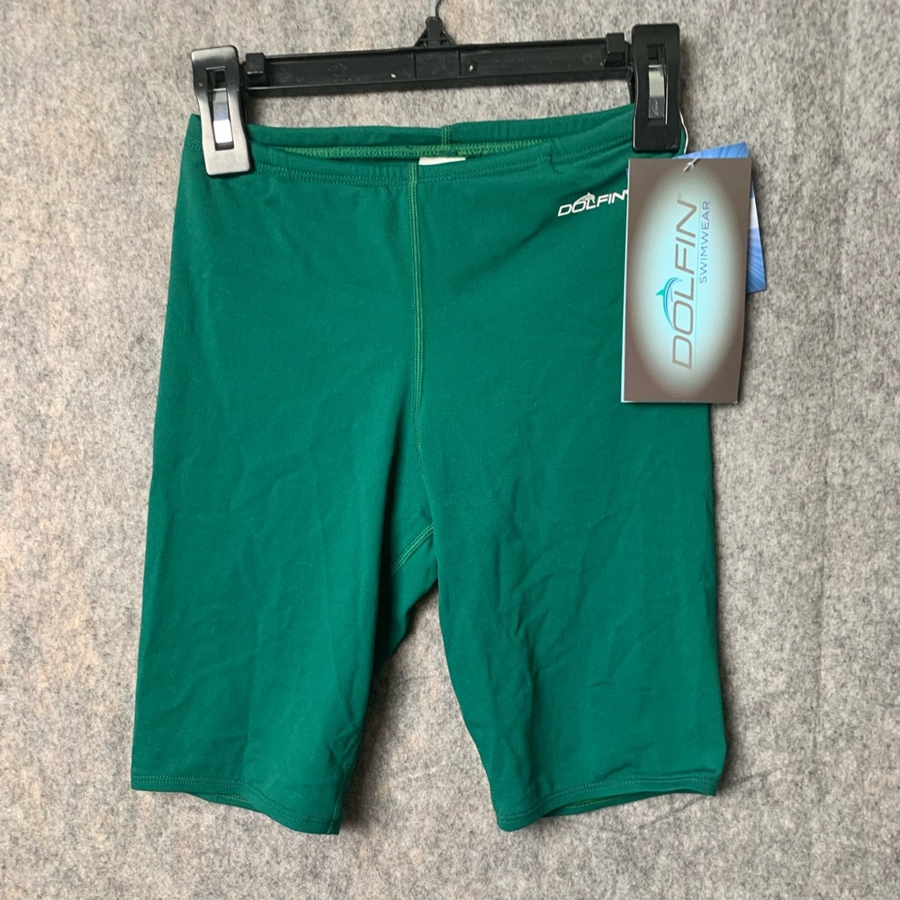 Dolfin Men's Size‎ 26 Reliance Forest Green Solid Jammer swimming Shorts New